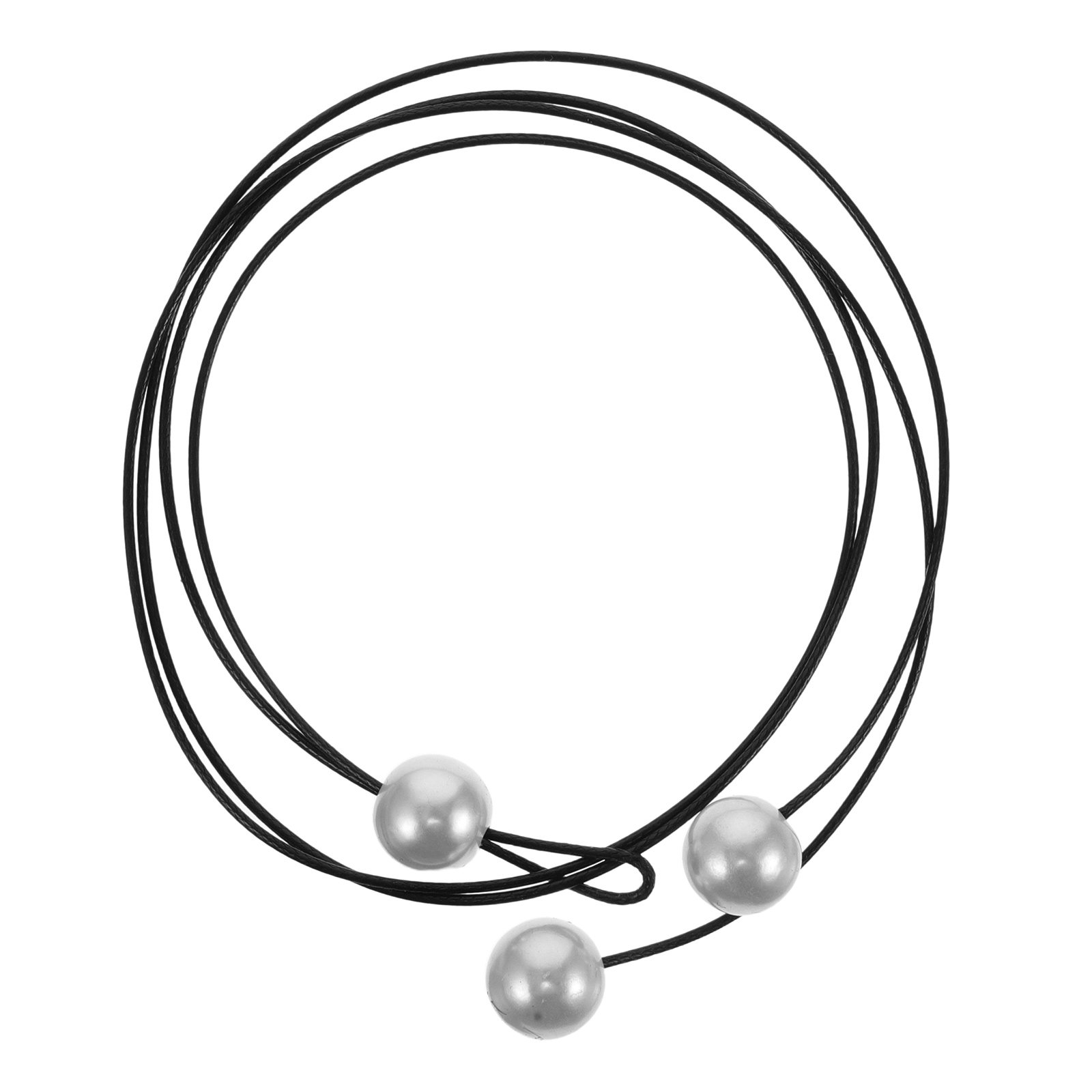 Formal Wear Jewelry For Women - Kalung Tali Bergaya Dua Lapis untuk