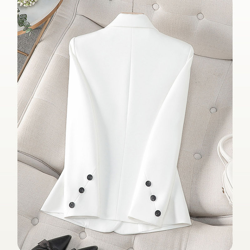 Women Formal Wear Black And White - Blazer Hitam Putih Musim Semi Musim