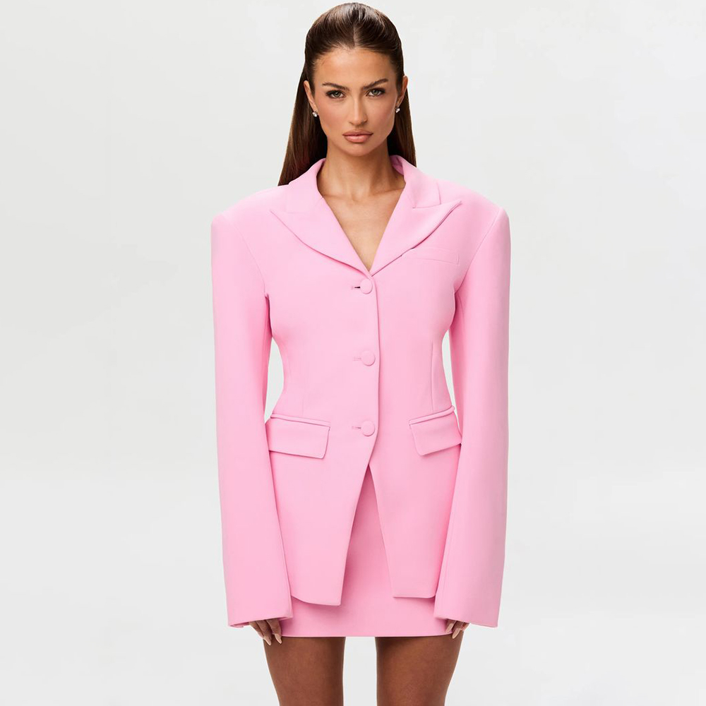 Women'S Formal Wear Jackets - Setelan Jas Wanita 2 Potong Warna