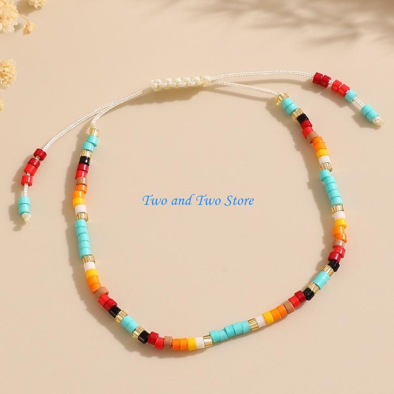 Formal Wear Jewelry For Women - HX6F Gelang Peregangan Manik-manik Tanah Liat