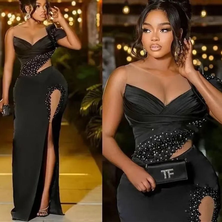Women'S Formal Wear Plus Size - Gaun Formal Satin Plus Size Aso