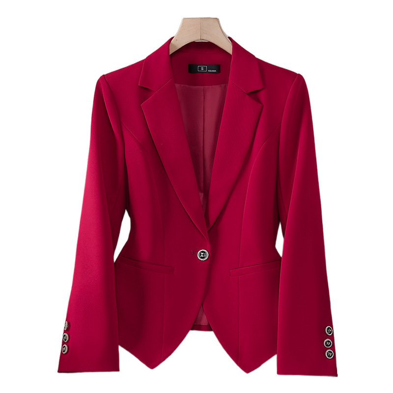 Blazer Formal Wanita Mode Baru - Women Formal Wear Black And White ulasan dan harga