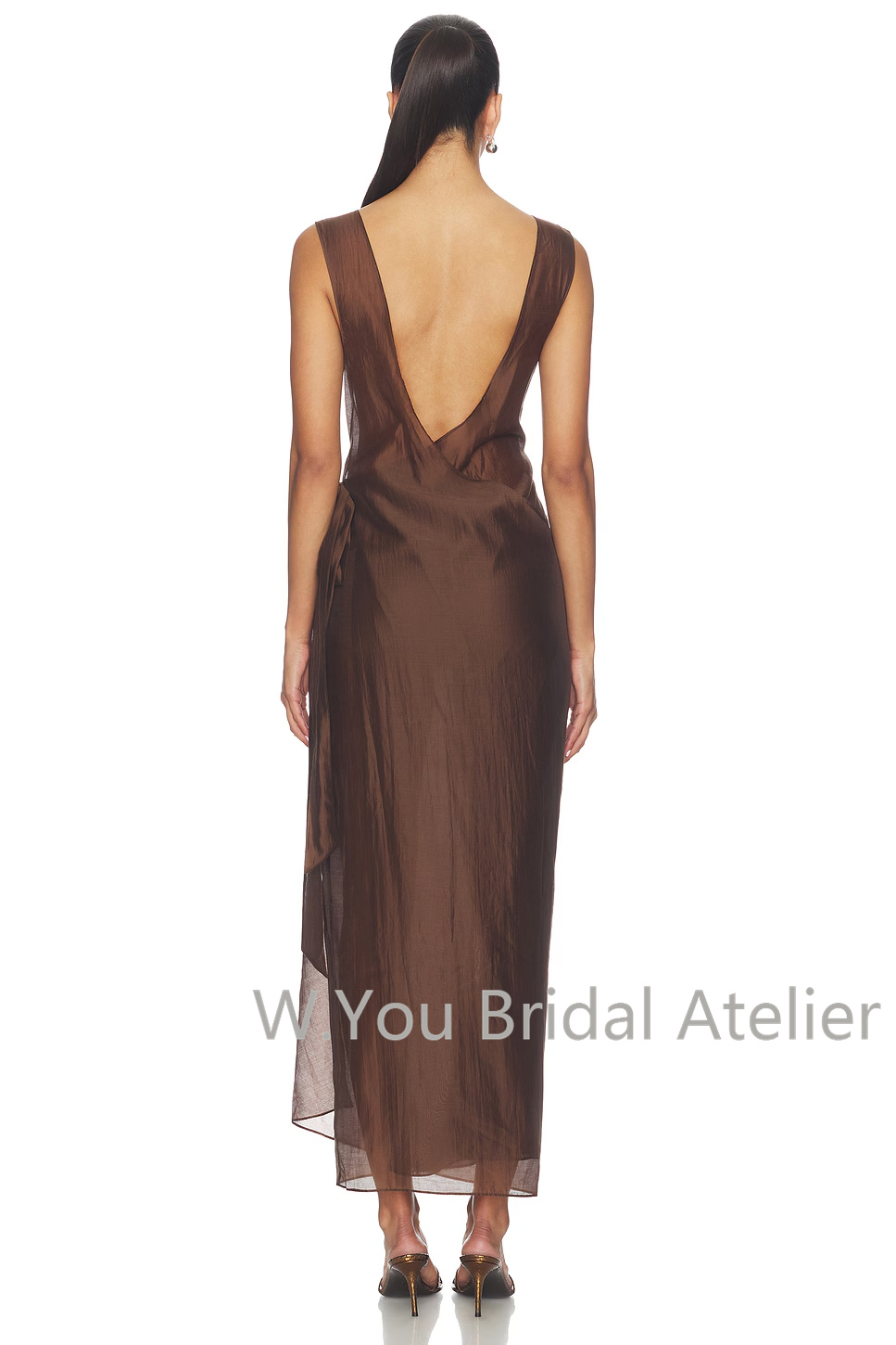Gaun Malam Tanpa Lengan Model  - Women'S Formal Wear Wedding Guest ulasan dan harga
