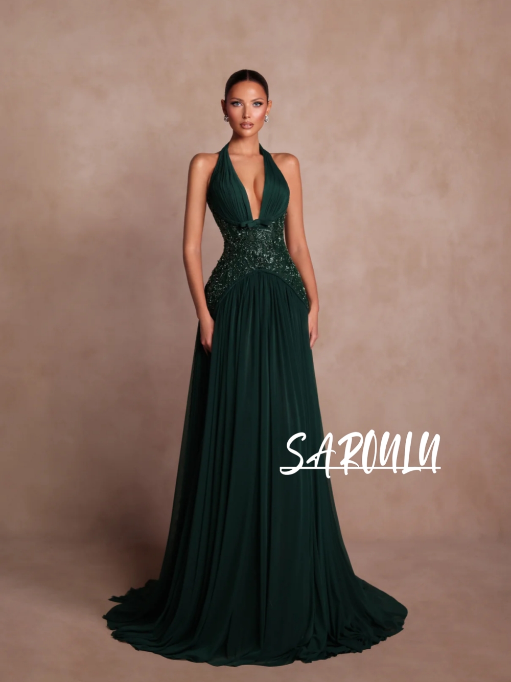 Gaun Malam Hijau Ukuran Besar  - Women'S Formal Wear Plus Size ulasan dan harga