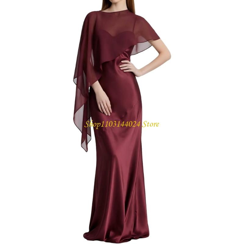 N5KE Bungkus Selendang Sifon M - Women'S Formal Wear Wedding Guest ulasan dan harga