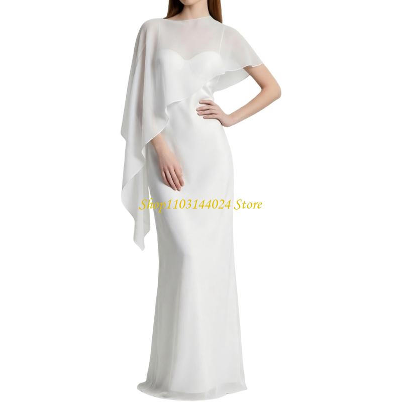 N5KE Bungkus Selendang Sifon M - Women'S Formal Wear Wedding Guest ulasan dan harga