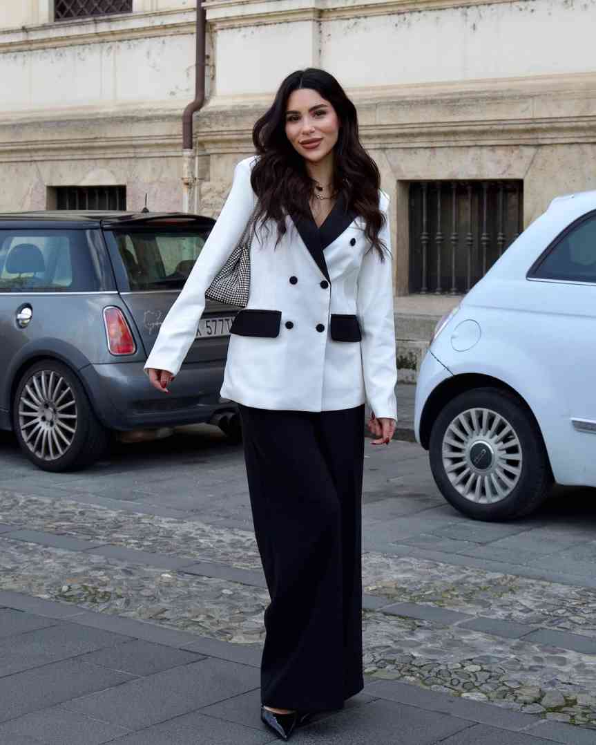 Setelan Wanita Modern 2 Potong - Women'S Formal Wear Jackets ulasan dan harga