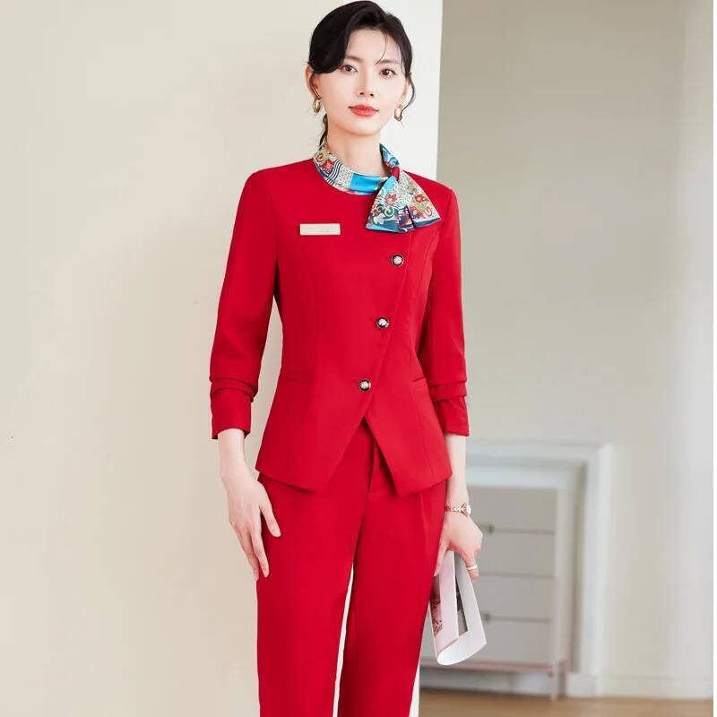 Setelan Celana Formal Elegan U - Women'S Formal Wear Plus Size ulasan dan harga