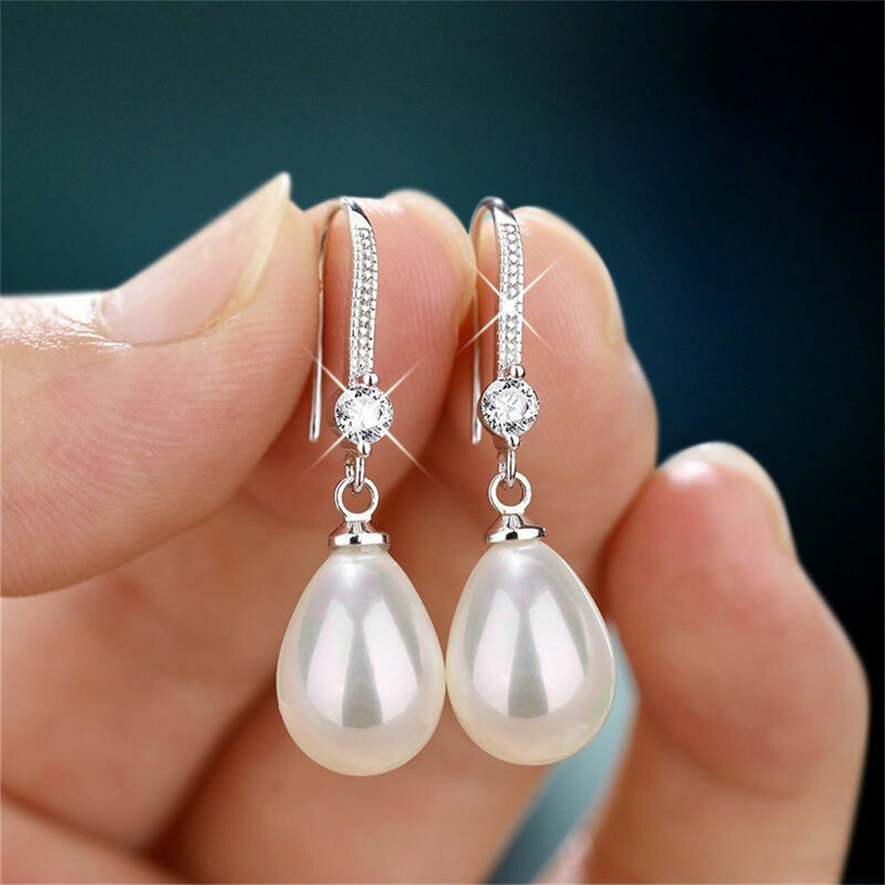 Anting Mutiara Imitasi Perhias - Formal Wear Jewelry For Women ulasan dan harga