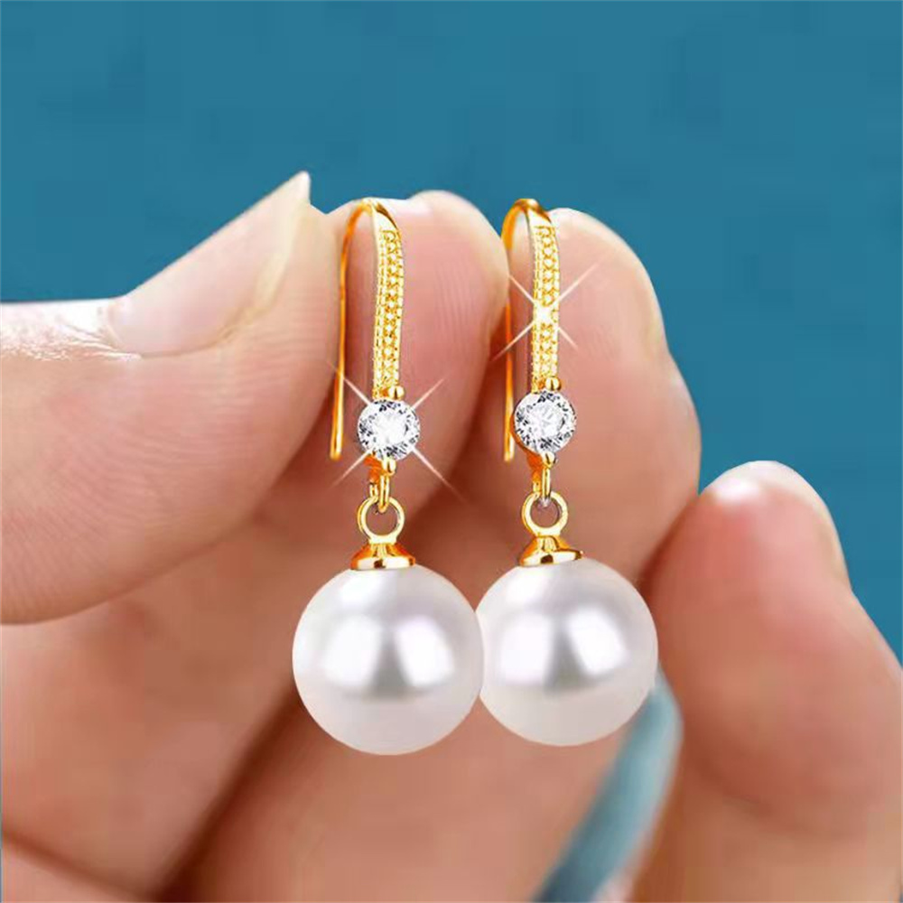 Anting Mutiara Imitasi Perhias - Formal Wear Jewelry For Women ulasan dan harga