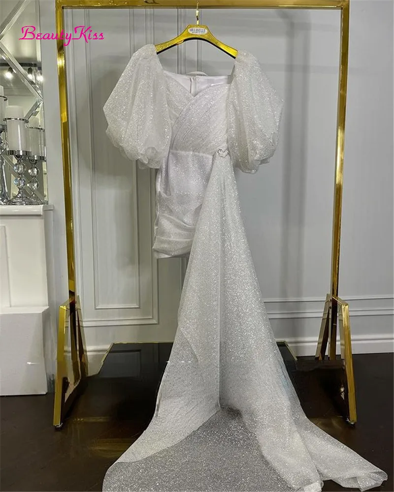 Gaun Pengantin Pendek Berkilau - Women Formal Wear Dubai ulasan dan harga