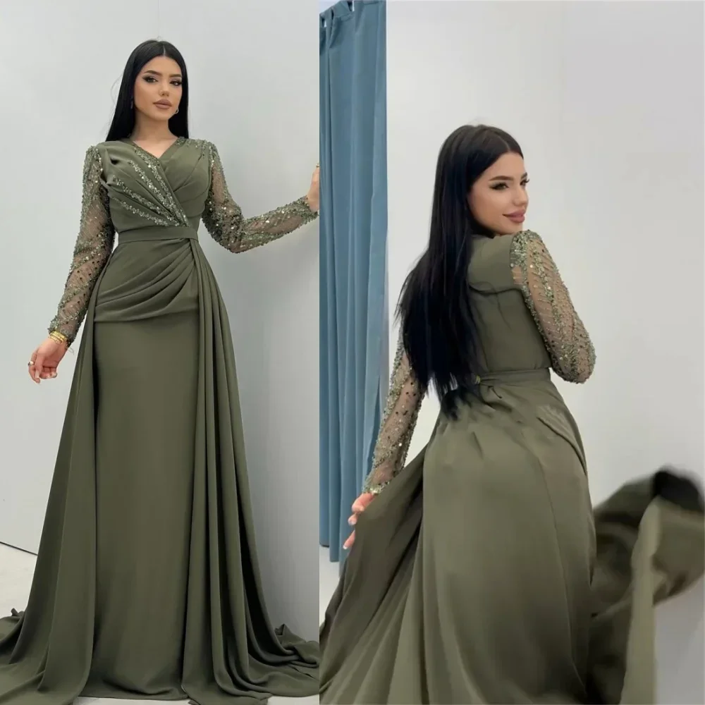 Gaun Prom Kustom Gaun Malam Pa - Women Luxury Formal Wear ulasan dan harga
