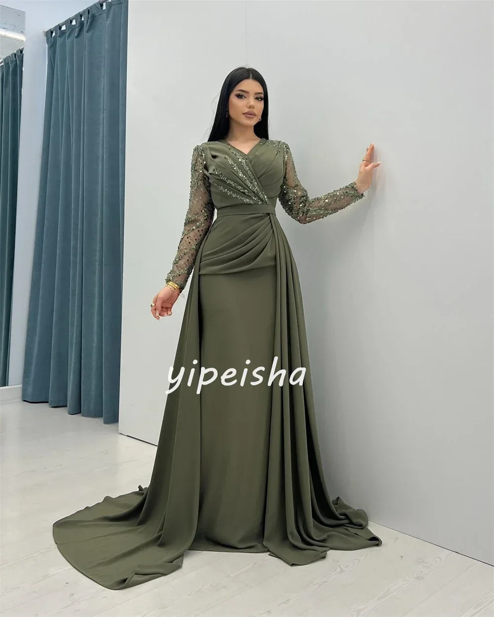 Gaun Prom Kustom Gaun Malam Pa - Women Luxury Formal Wear ulasan dan harga